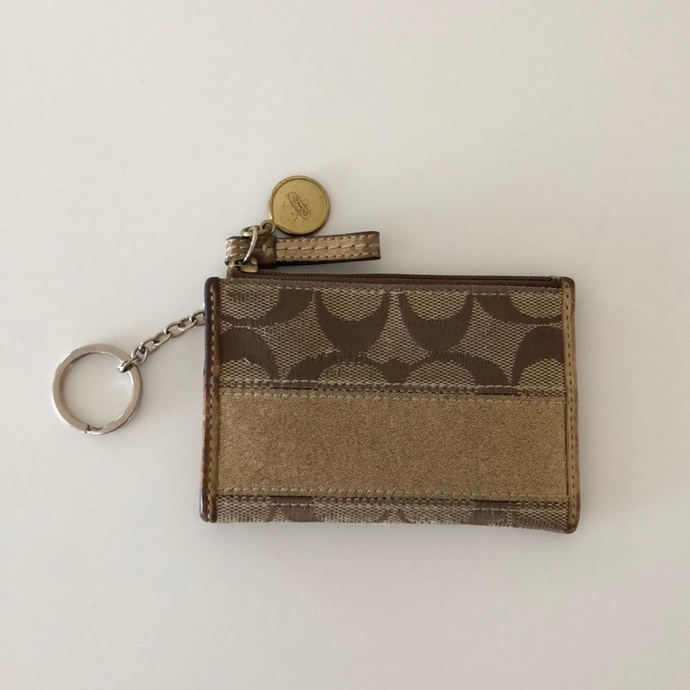 Coach Mini Skinny Keychain & Card Holder